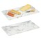 mDesign Slate Slab Kitchen Pastry Cutting Board Serving Tray - 2 Pack